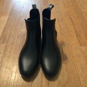 Black a New Day Rainboots size 10.